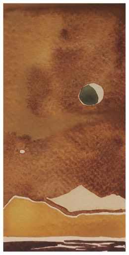 Painting, Twenty one Moons Until Solstice - Day 20, Aurélie Trabaud
