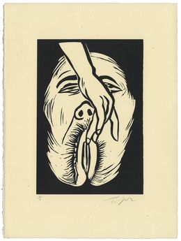 Print, L'annulaire, Roland Topor