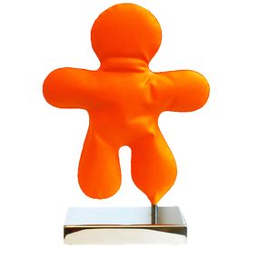 Skulpturen, Petit Bonhomme Orange Mat (F1), Henri Iglésis