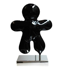 Sculpture, Petit Bonhomme Noir Brillant (F1), Henri Iglésis
