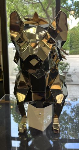 Sculpture, Bulldog, Shan Project
