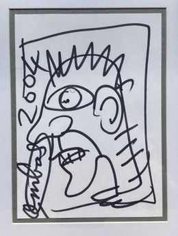 Dessin, Profil, Robert Combas