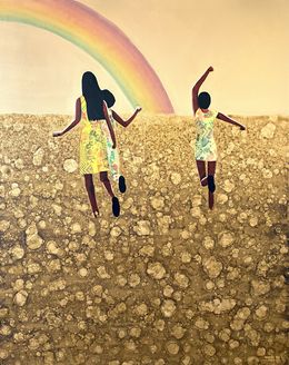 Painting, Chasing Rainbows, Wencke Uhl