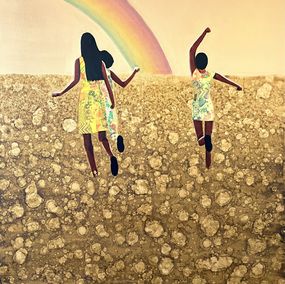 Painting, Chasing Rainbows, Wencke Uhl