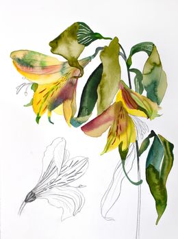 Painting, Lilies No. 8, Elizabeth Becker