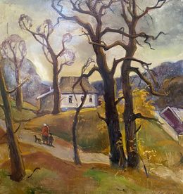 Painting, Late Fall, Oleg Litvinov
