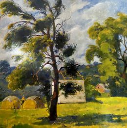 Painting, Before the Rain, Oleg Litvinov