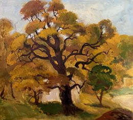 Pittura, Oak, Autumn, Oleg Litvinov