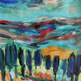 Peinture, Nestled in silence, Natalya Mougenot