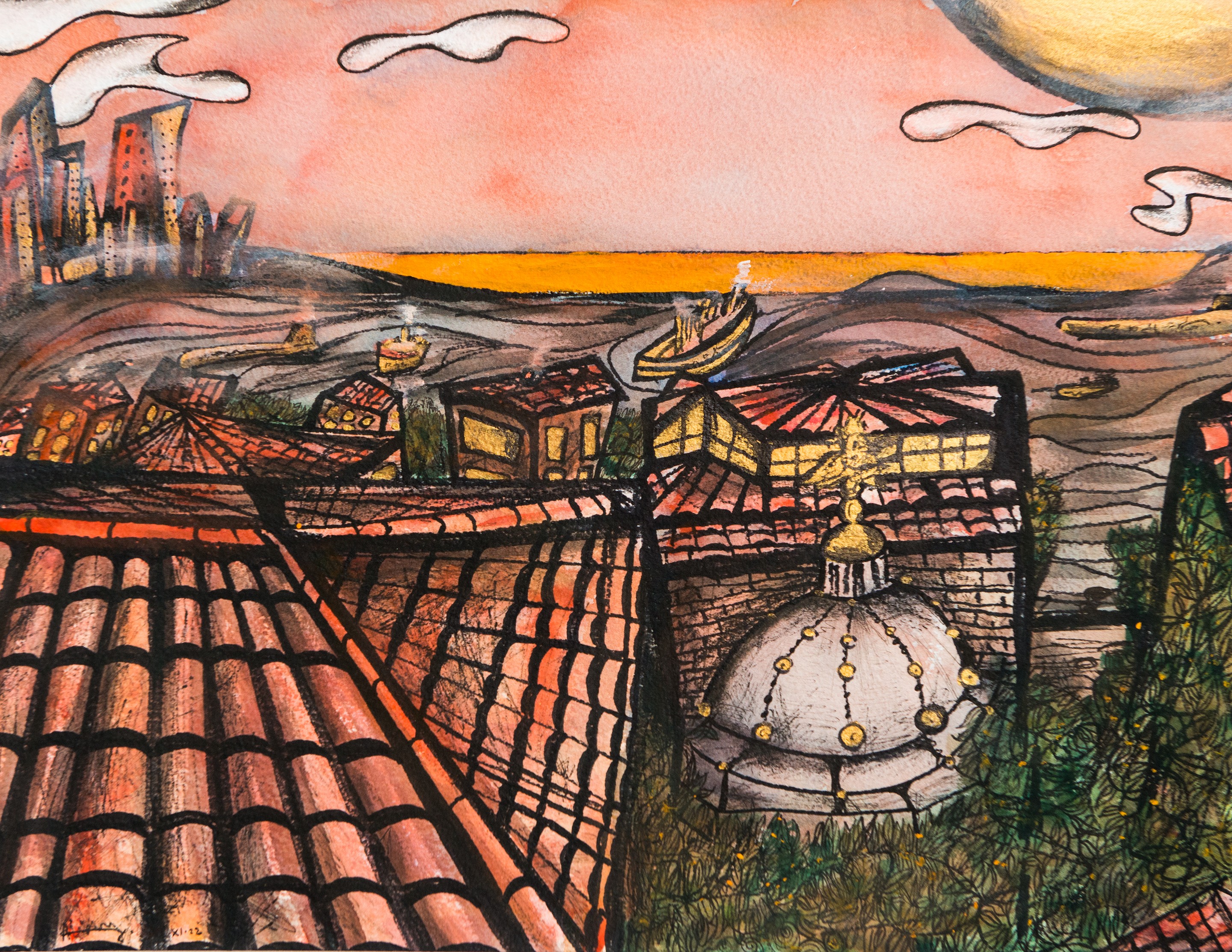 Axel Roumy, From the roofs of Samatya Axel Roumy, From the roofs of Samatya