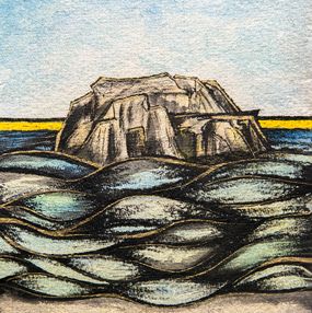 Fine Art Drawings, Océan méditation, Axel Roumy