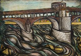 Dessin, Le Pont du Cœur, Axel Roumy