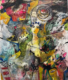 Painting, Happy Game VIII, Gor Avetisyan