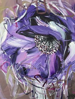 Painting, Mystérieuse… (Jardin secret), Olivier Messas