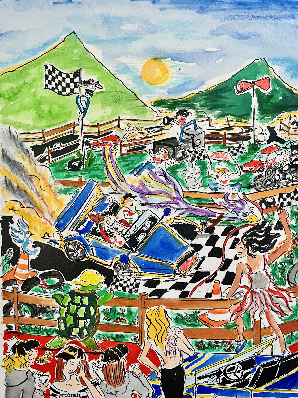 Gabrielle Rul, Le circuit Gabrielle Rul, Le circuit