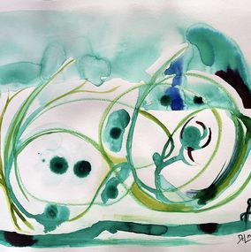 Painting, Forest, Nayra María Delgado Morales -Delmor-