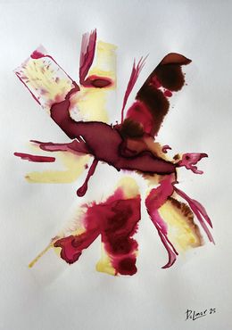 Painting, Red dragón, Nayra María Delgado Morales -Delmor-