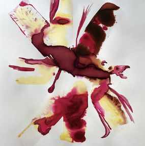 Gemälde, Red dragón, Nayra María Delgado Morales -Delmor-