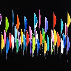 Painting, Ligne de vie, Hugo Landry