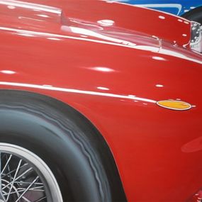 Peinture, Ferrari 250 Lusso Berlinetta, Gilbert Duchamp