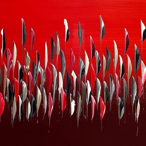 Painting, La Flamme, Hugo Landry