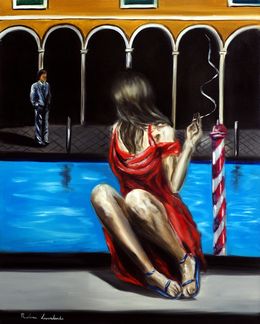 Painting, Love in Venice, Ruslana Levandovska