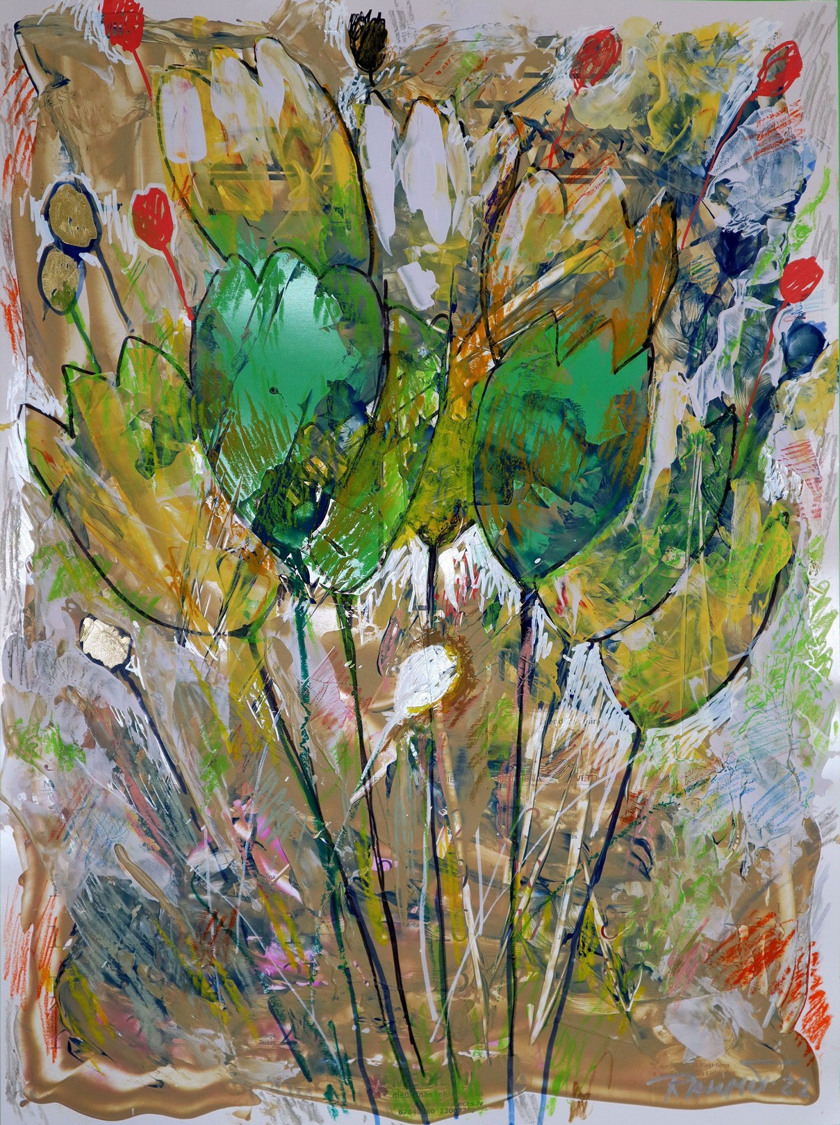 Rakhmet Redzhepov (Ramzi), Fantasy with Flowers 13 Rakhmet Redzhepov (Ramzi), Fantasy with Flowers 13