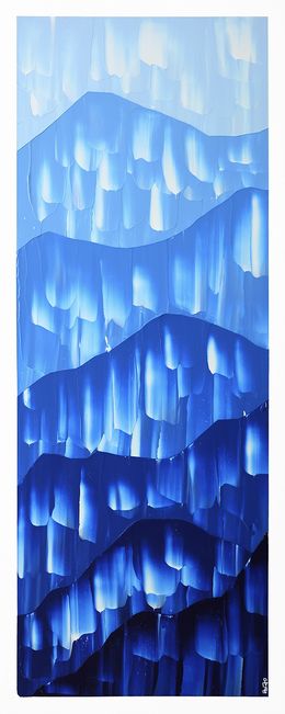 Painting, Les glaciers, Hugo Landry