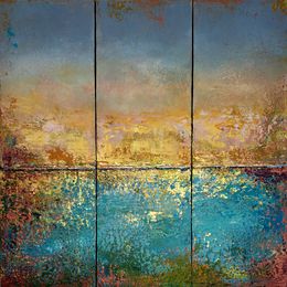Gemälde, 1-2-3 Soleil, Brigitte Dravet