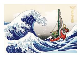 Print, Hyrule no Nami, Ske