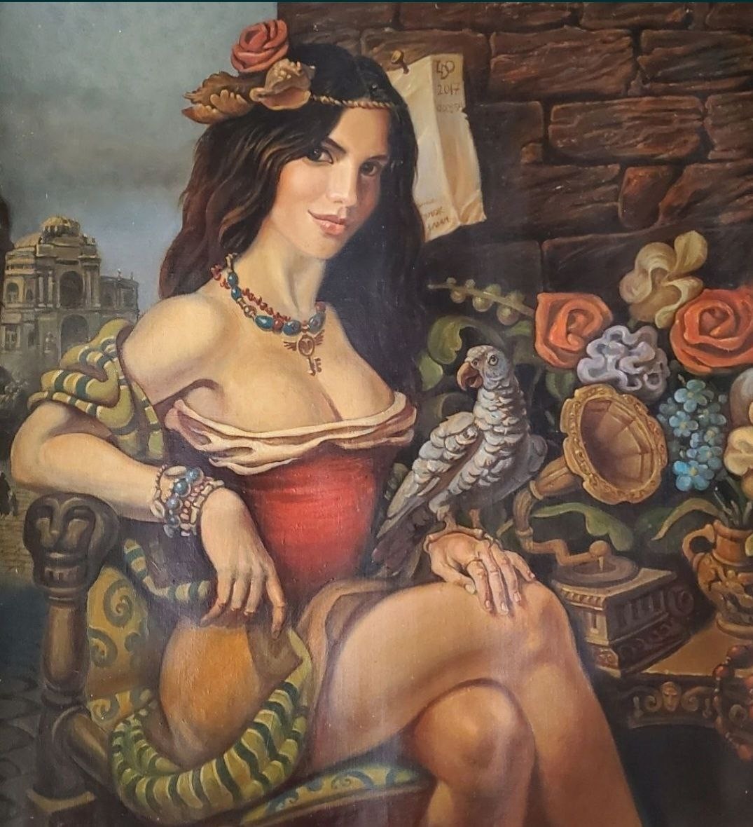 Daniil Litvinov, Portrait of an Odessa Woman Daniil Litvinov, Portrait of an Odessa Woman