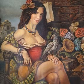 Painting, Portrait of an Odessa Woman, Daniil Litvinov