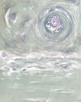 Painting, Mais le chemin est long, Christine Marie Nobre