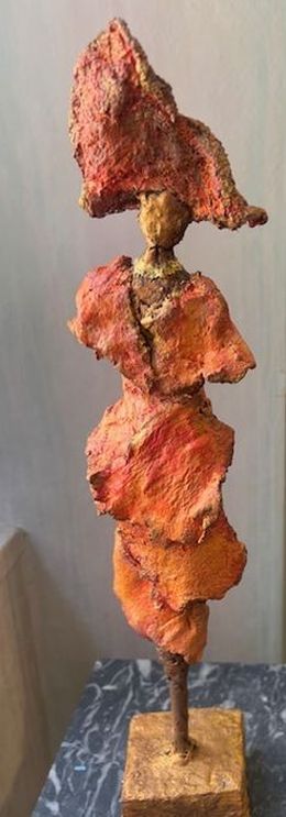 Sculpture, Reine du Feu, Catherine Cauvin