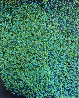 Painting, Frondaison, Hugo Leboeuf
