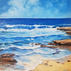 Gemälde, Sicilian Seascape Sonata, Oksana Evteeva (Oksana Siciliana)