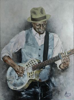 Painting, K M Blues, Françoise Souriau