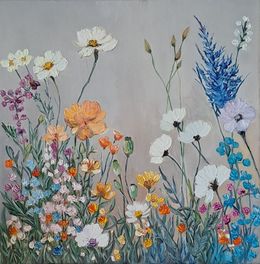 Painting, Harmonie champêtre, Françoise Souriau