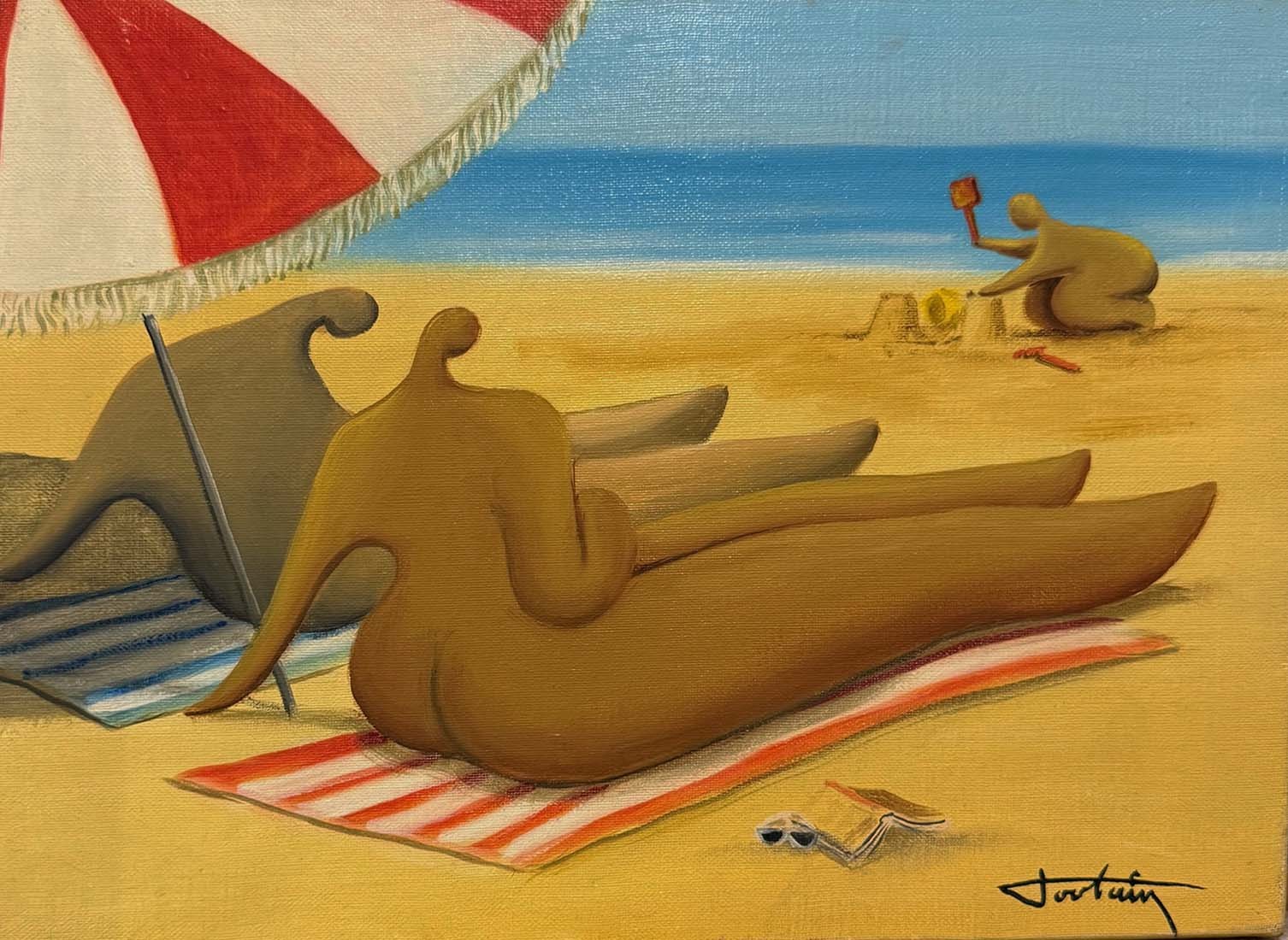 Jean-Louis Toutain, La plage Jean-Louis Toutain, La plage