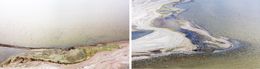 Fotografien, Untitled 670A and Untitled 1872 Diptych. Aerial Photography, Jill Peters