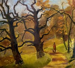 Gemälde, Fallen Leaves, Oleg Litvinov