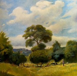 Gemälde, Under the Clear Sky, Oleg Litvinov