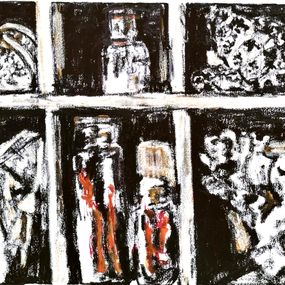 Pintura, Abstraction de curiosités, Aurelie Cholley