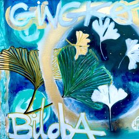 Gemälde, Gingko Biloba, Aurelie Cholley
