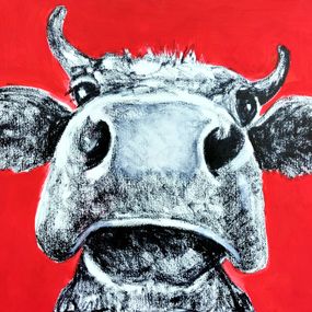 Gemälde, Oh la Vache !, Aurelie Cholley