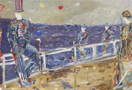 Gemälde, Haute mer II - Scène de vie onirique, Ti Ban