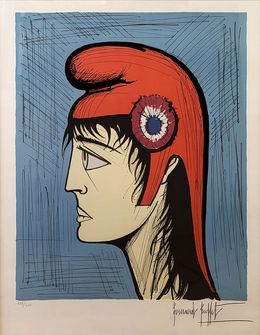 Print, La Révolution française - Marianne, Bernard Buffet