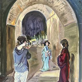 Gemälde, Travel Through Time 6, Su Yu