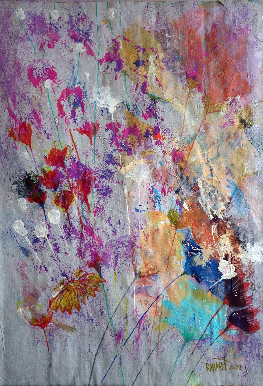 Rakhmet Redzhepov (Ramzi), Fantasy with Flowers 19 Rakhmet Redzhepov (Ramzi), Fantasy with Flowers 19