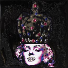 Gemälde, Marilyn - Série portrait personnages iconiques, Serero Pop Art
